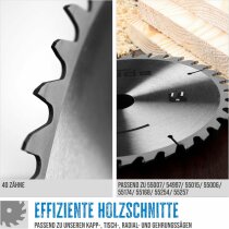 Güde Holzsägeblatt HM 210x30x40ZKreissge, Kappsäge