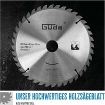 Güde Holzsägeblatt HM 210x30x40ZKreissge, Kappsäge