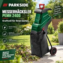 PARKSIDE Messerhäcksler PEMH 2400  Äste bis...