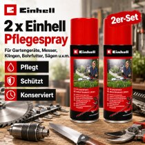 2 x Einhell Pflegespray für Gartengeräte,...