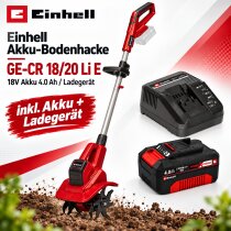 Einhell Akku-Bodenhacke GE-CR 18/20 Li E- 18V Akku 4.0 Ah...