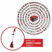 Einhell Akku-Bodenhacke GE-CR 18/20 Li E- 18V Akku 4.0 Ah + Ladegerät