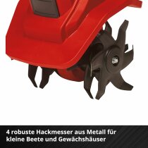 Einhell Akku-Bodenhacke GE-CR 18/20 Li E- 18V Akku 4.0 Ah + Ladegerät