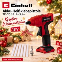 Einhell Akku-Heißklebepistole TE-CG 18 Li - Solo