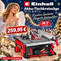 Einhell Akku-Tischkreissäge TE-TS 36/8 T Li Ohne...