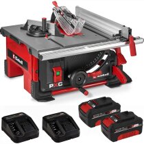 Einhell Akku-Tischkreissäge TE-TS 36/8 T Li 2 x Akku 4,0 Ah / 2 x Ladegerät