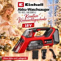 Einhell Akku-Waschsauger TE-SCL 18/200 Li-18V PXC Solo