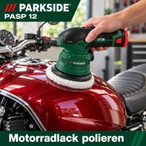 PARKSIDE 12V Akku-Exzenter Schlei / Poliermaschine PASP 12 + Akku / Ladegerät