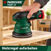 PARKSIDE 12V Akku-Exzenter Schlei / Poliermaschine PASP 12 + Akku / Ladegerät