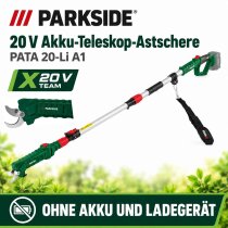 PARKSIDE 20 V Akku-Teleskop-Astschere PATA 20-Li A1...
