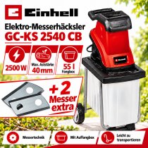 Einhell Elektro-Messerhäcksler GC-KS 2540 CB –...