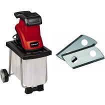 Einhell Elektro-Messerhäcksler GC-KS 2540 CB – 2.500 W Ø 40mm, 55 L, 2 Messer Extra