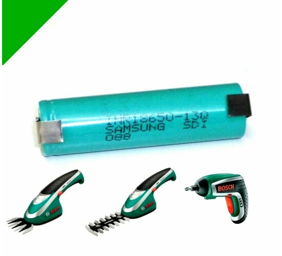 Bosch  IXO / ISIO Ersatz Akku  3,6 V Li-Ion 3 Ah    - 3000 mAh    Samsung Akku