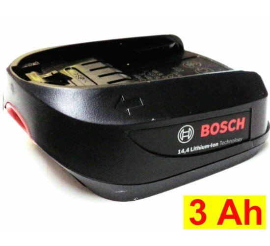 Bosch Akku 14,4 V Li  4ALL  PSR Neubest&uuml;ckt mit 3.0 Ah  3000 mAh