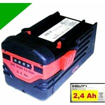 Hilti Akku B36/2,4 Li 36 Volt Li-Ion Neubestückt mit...