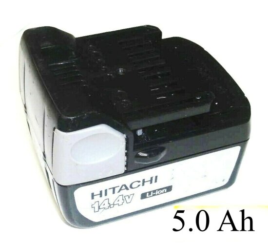 Original Hitachi  Akku BSL 14,4 V Neubestückt  mit 5.0 Ah  5000 mAh