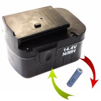 Reparatur Zellentausch  für Würth Akku 14,4 V...
