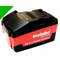 Metabo Akku 18 V Li  3,0 Ah 18 Volt  Air Cooled  3000 mAh...