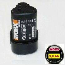 Original  WORX  Akku 12 V Li mit 3 Ah Samsung Zellen...