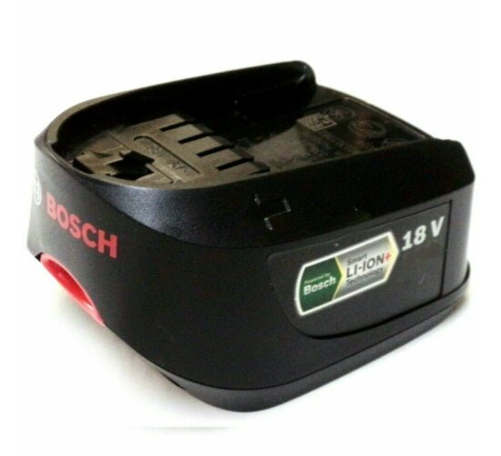 Original Bosch Akku 18 V Li .Neubestückt mit 2.0 Ah   UNEO MAXX-PSR-PSB-AHS-ART. 2000 mAh