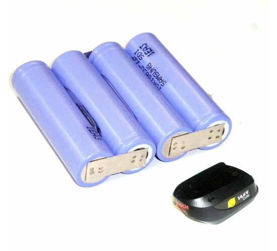 Tauschpack für Bosch Akku 14,4 V 1,3 /1,5 Ah Li  3.0 Ah Samsung Zellen 3000 mAh