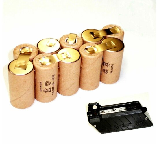 Akkupack für Original Gardena Akku Accu-System V12   art 2109  1,5 Ah  12 Volt