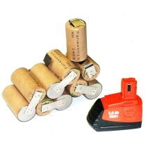 Akkupack für Original Hilti Akku  SFB 121 / 126  12...