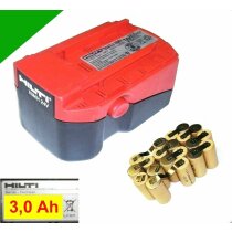 Reparatur Zellentausch  Original Hilti  Akku 24 V  B24...