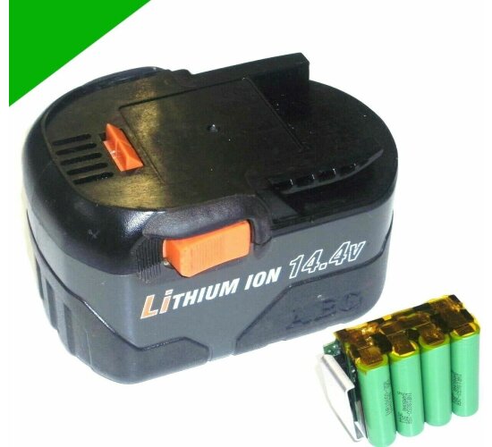 Reparatur Zellentausch für AEG L1430R 14,4 V  - 14,4 Volt  m. 3,0 Ah