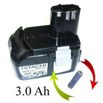 Reparatur Zellentausch für Hitachi 18V 3,0Ah. EBM1830