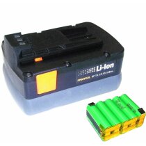 Akkureparatur Zellentausch für Protool Akku 18 V Li 3.0,Ah 18 Volt  3000 mAh