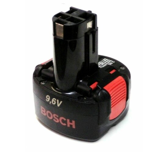 Bosch Akku 9,6 V  Neubestückt mit  3.0 Ah NiMh Panasonic Zellen
