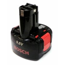  Bosch Akku 9,6 V  Neubestückt mit  3.0 Ah NiMh Panasonic...