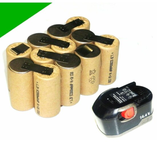 Tauschpack für AEG Akku  B1420R / B1425R)   m. 2,0 Ah NiCd  2000 mAh