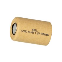 Xcell Akku 4/5 Sub-c  2.2 Ah 2200 mAh NIMH Hochstrom...