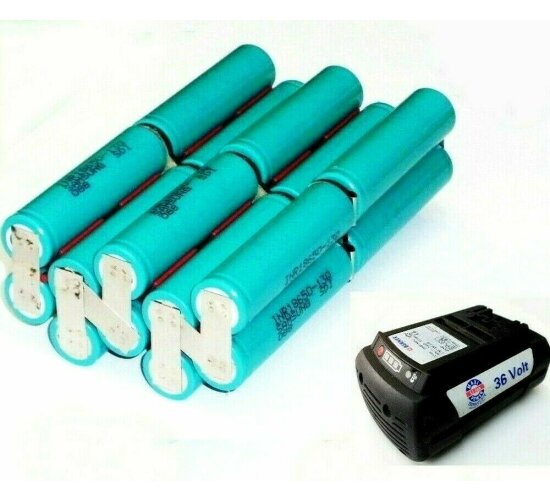 Akku pack für Original Berner 36 V 2,0 / 2,6 Li   mit  5,5 Ah 5500mAh