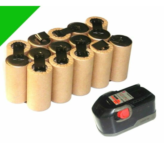 Akkupack für  Würth / AEG Akku SD 18 V / B1820R/  2,0 Ah NiMh  2000 mAh