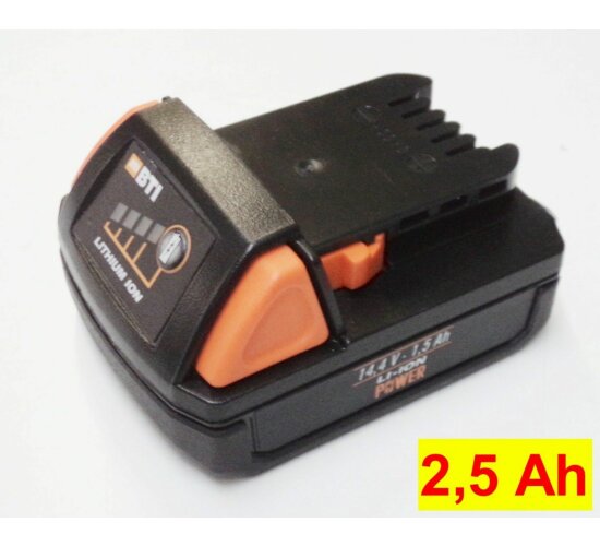 Original  BTI  Akku 14,4 V Li Compact Neu Bestückt mit 2,5 Ah