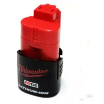 Original  Milwaukee Akku 12 V  M12 (Altes modell1,5Ah) Neu Bestückt mit 2,5 Ah  2500 mAh