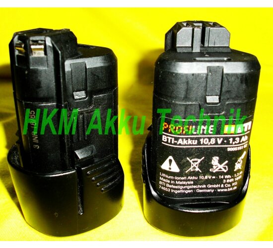 Original BTI Akku 10,8 V Li  mit 3 Ah - 3000 mAh