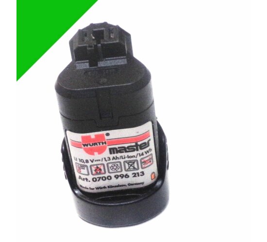 Original Würth Master  Akku 10,8 V 2,0 Ah Li  0700 936 213  --  2000 mAh