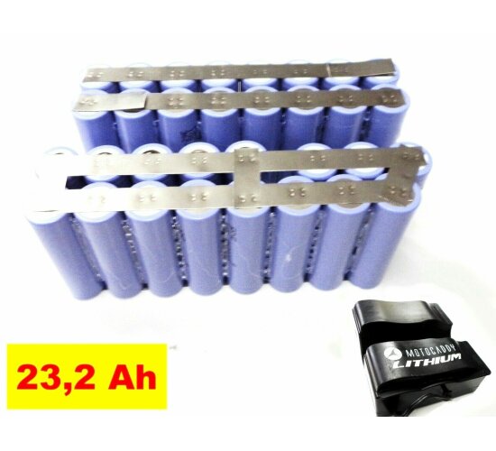 Tauschpack Akku für Motocaddy  -14,4 V / 14,8 V   mit 23,2 Ah  Samsung Zellen