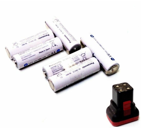 Tauschpack für  Dremel Akku  7,2 V -- 757  mit Panasonic  Zellen 1,9 Ah