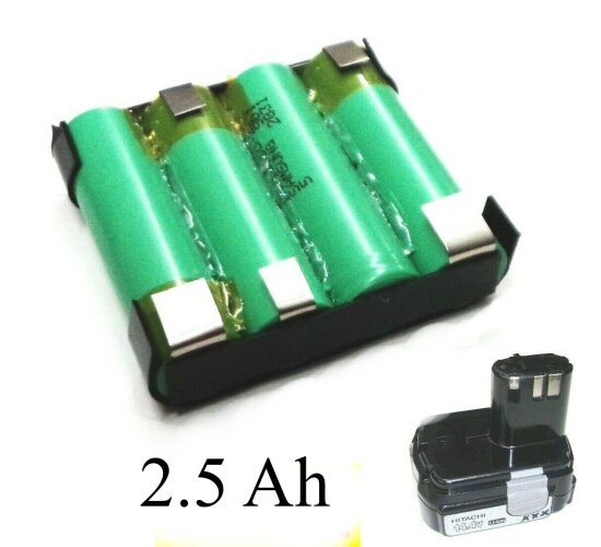 Tauschpack für  Hitachi  Akku 14,4 V   BCL 1415    mit  2,5 Ah  2500 mAh