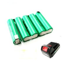 Tauschpack für Güde Akku 18 V   Akkupack 1,5 Ah/18 AP   mit 2,0 Ah  2000 mAh