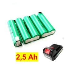 Tauschpack für Güde Akku 18 V   Akkupack 1,5...