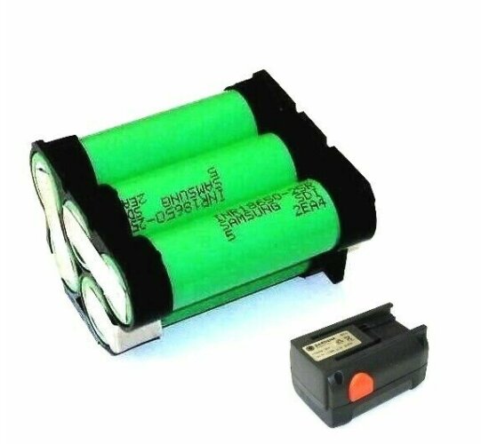 Tauschpack für Original Gardena Akku 18 V 1,6 Li mit  2,5 Ah 2500 mAh    8839