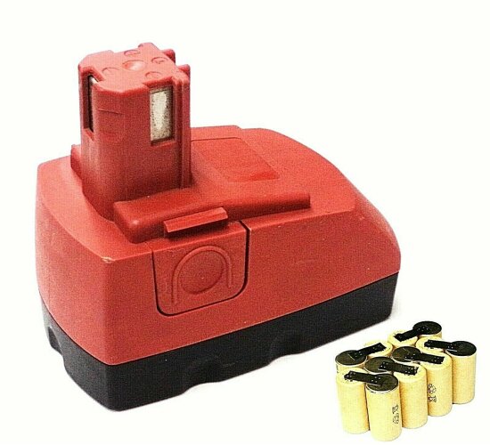 Zellentausch für  Original Würth akku 12 V  WAH/L / 2.0 Ah NiCd  0700 920 320