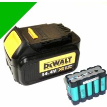 Zellentausch für Dewalt Akku 14,4 V Li DCB 140 - 4 Ah 4000 Ah