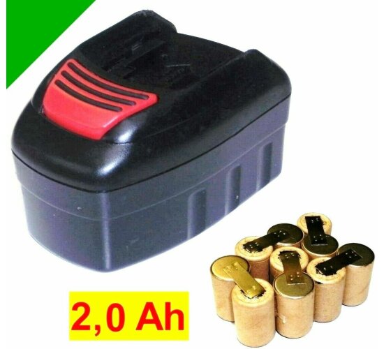 Reparatur / Zellentausch für Original Würth Akku  9,6 V  SL 9,6  mit 2,0 Ah  -   0700950214